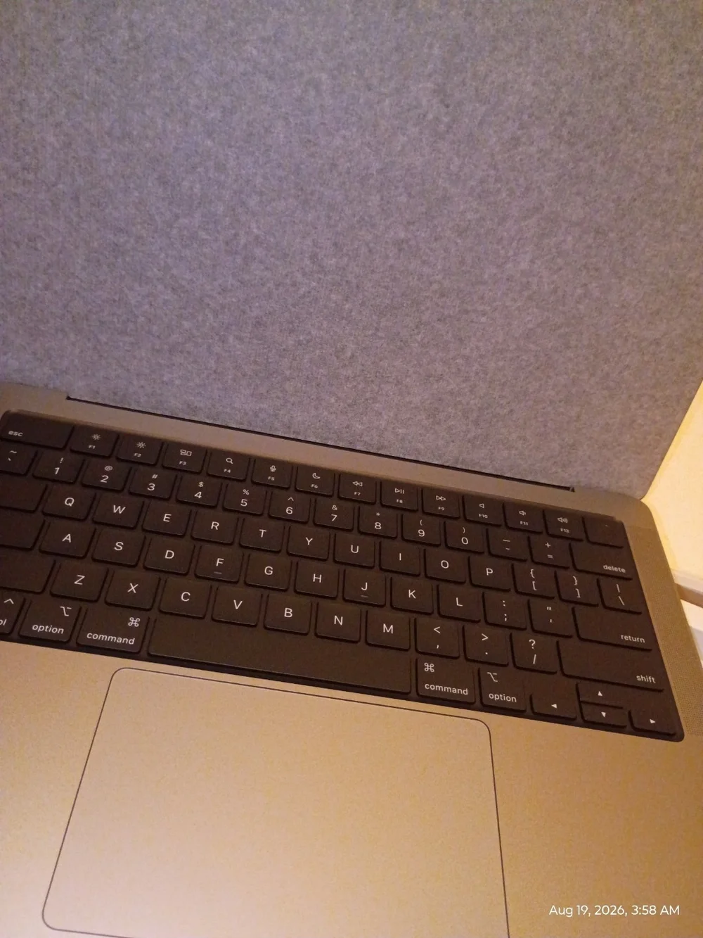 Apple MacBook Keyboard Assembly in Gray